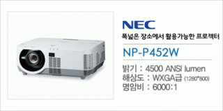 [NEC] NP-P452W